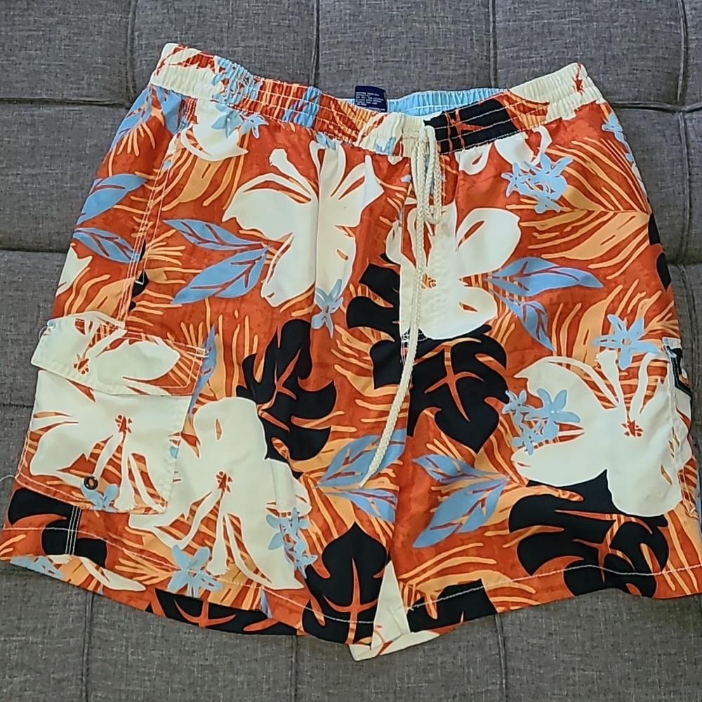 Caribbean Joe swim trunks / shorts XL MENS SUMMER BEACH TROPICAL
